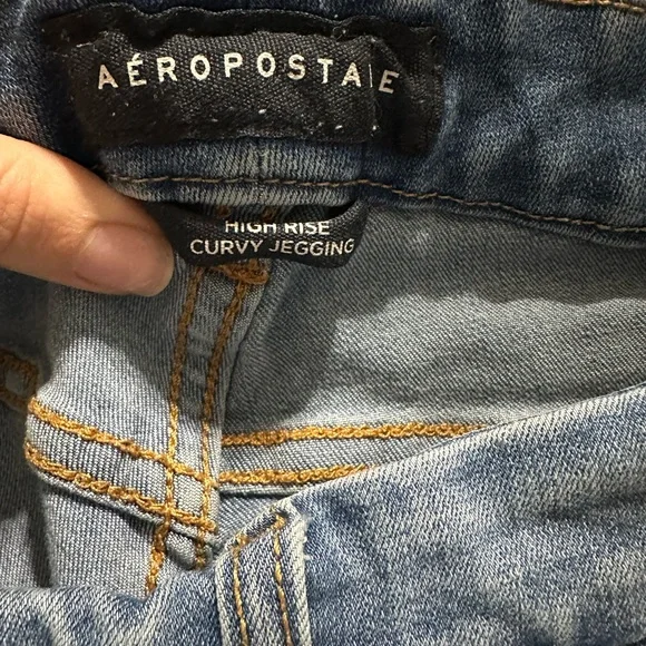 Aeropostale size 10 high rise jeggings - Picture 3 of 3